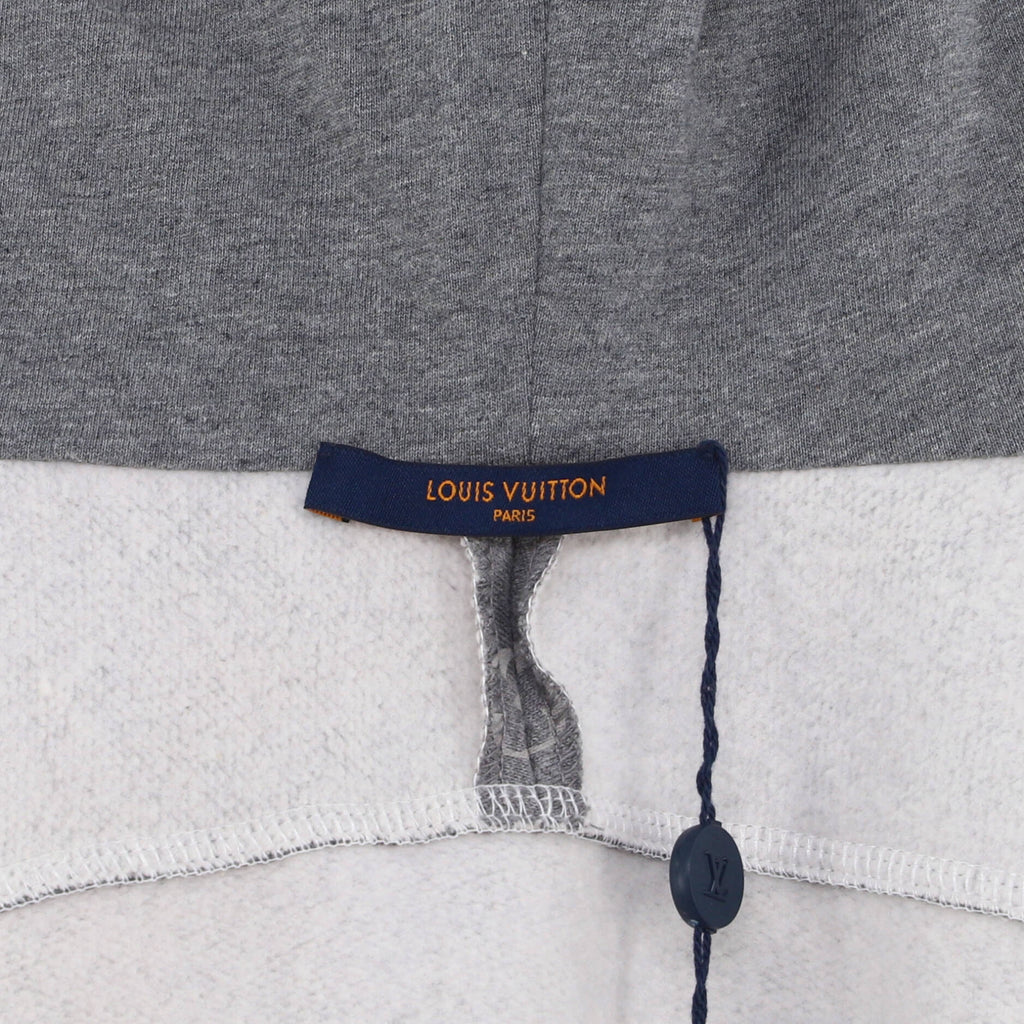 Men's Circle Cut Hoodie Monogram Cotton