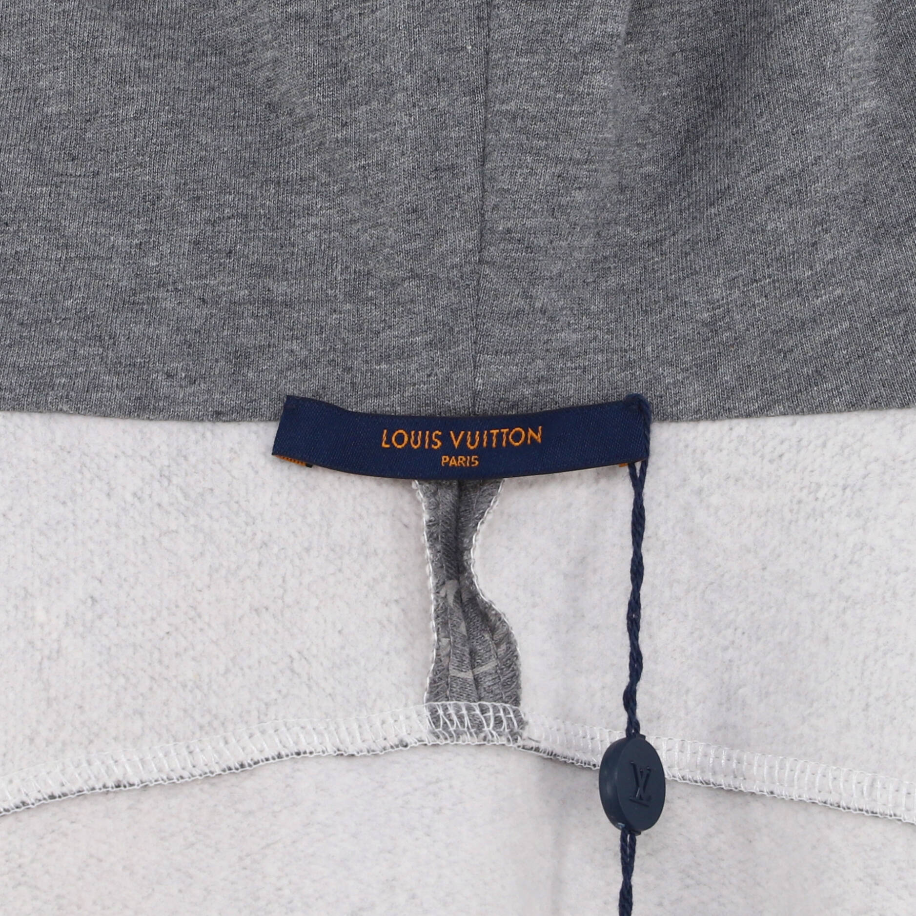 Men's Circle Cut Hoodie Monogram Cotton