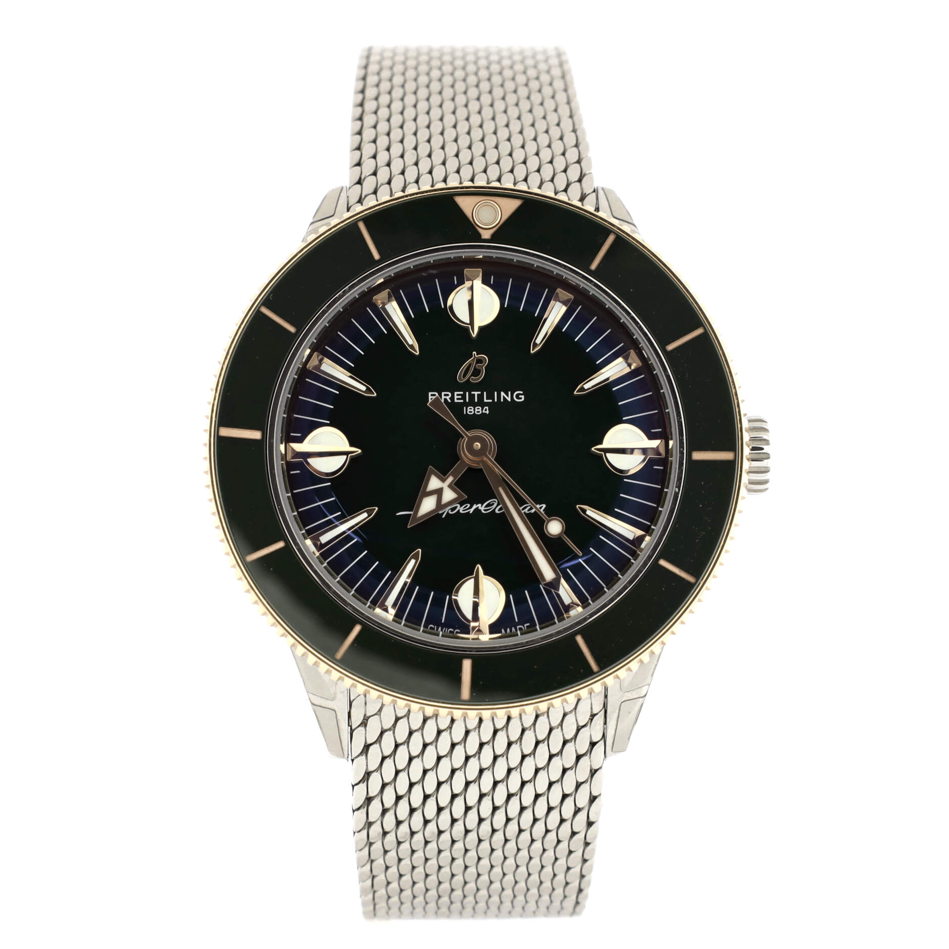 Superocean Heritage 57 Highlands Automatic Watch Stainless Steel with Rose Gold 38
