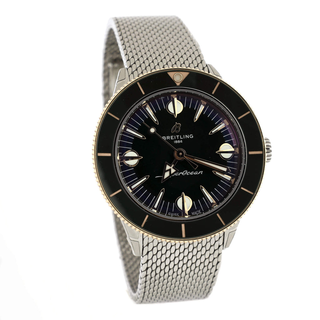 Superocean Heritage 57 Highlands Automatic Watch Stainless Steel with Rose Gold 38
