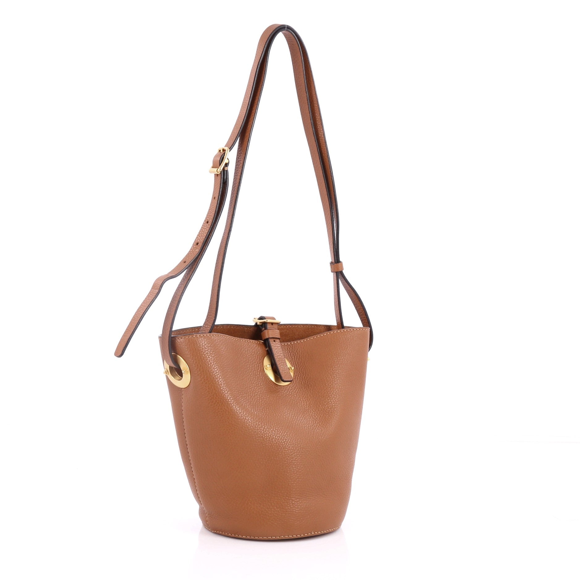Eye On You Bucket Bag Leather Mini