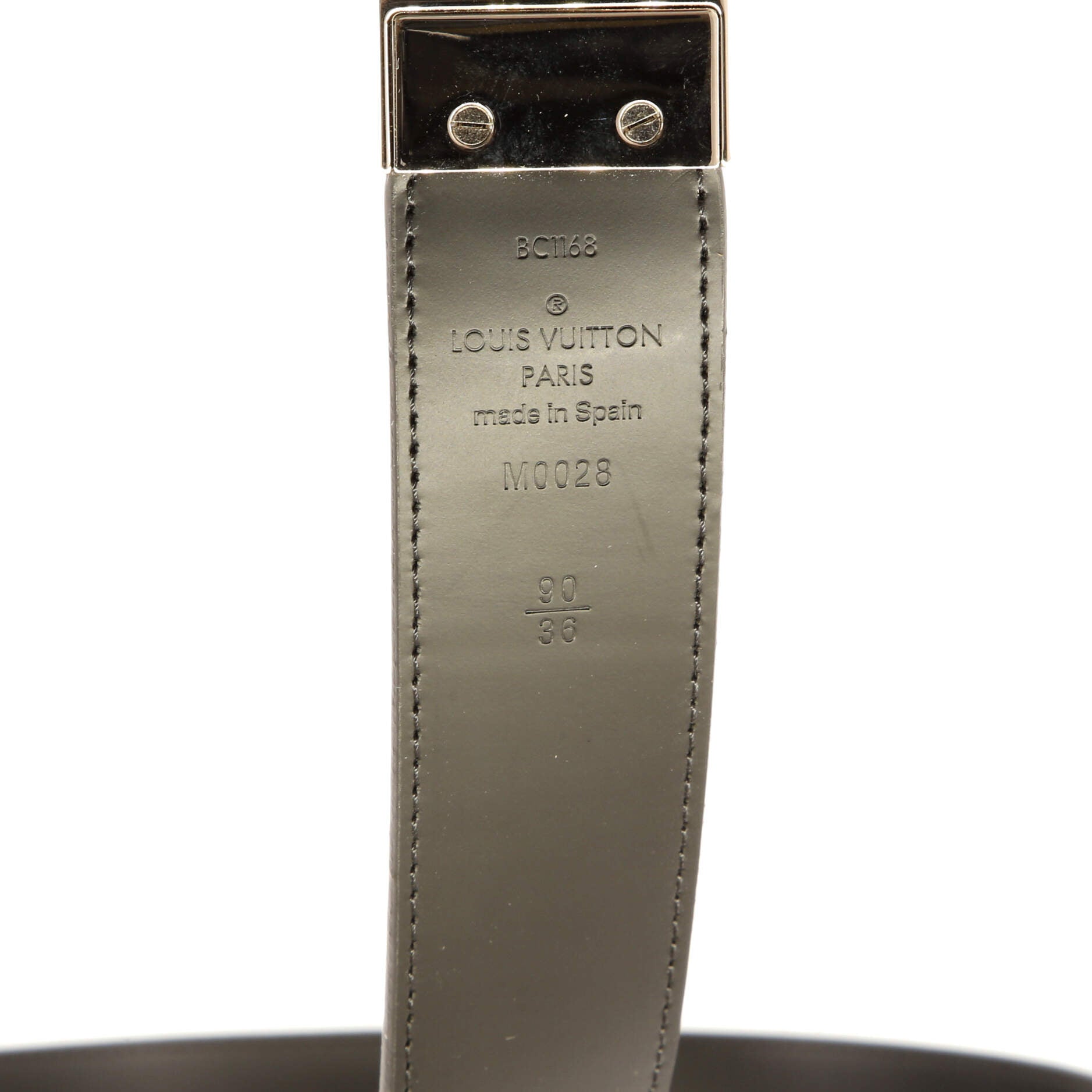 LV Initiales Belt Damier Wide 100