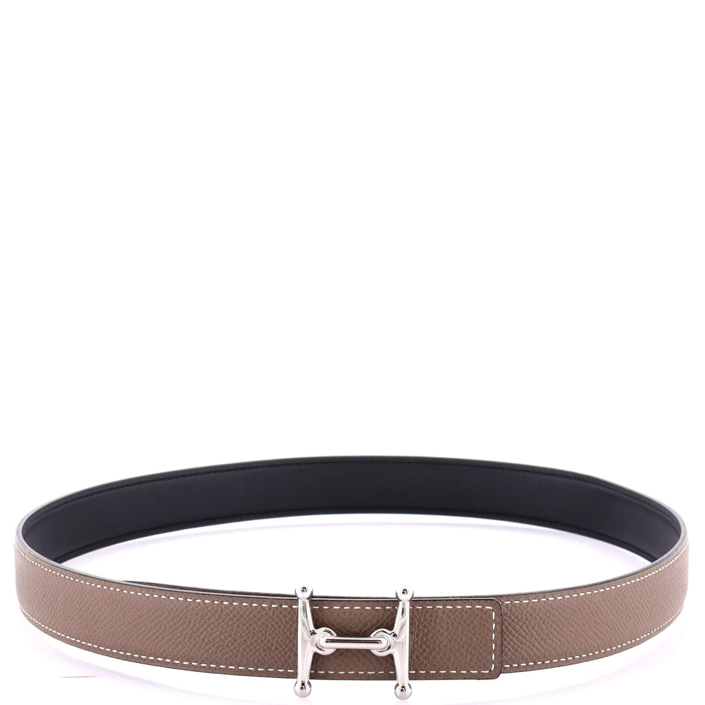 Mors H Reversible Belt Leather Thin 75