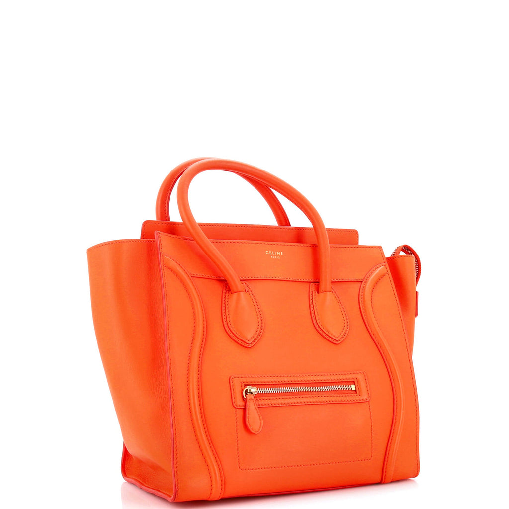 Luggage Bag Smooth Leather Mini