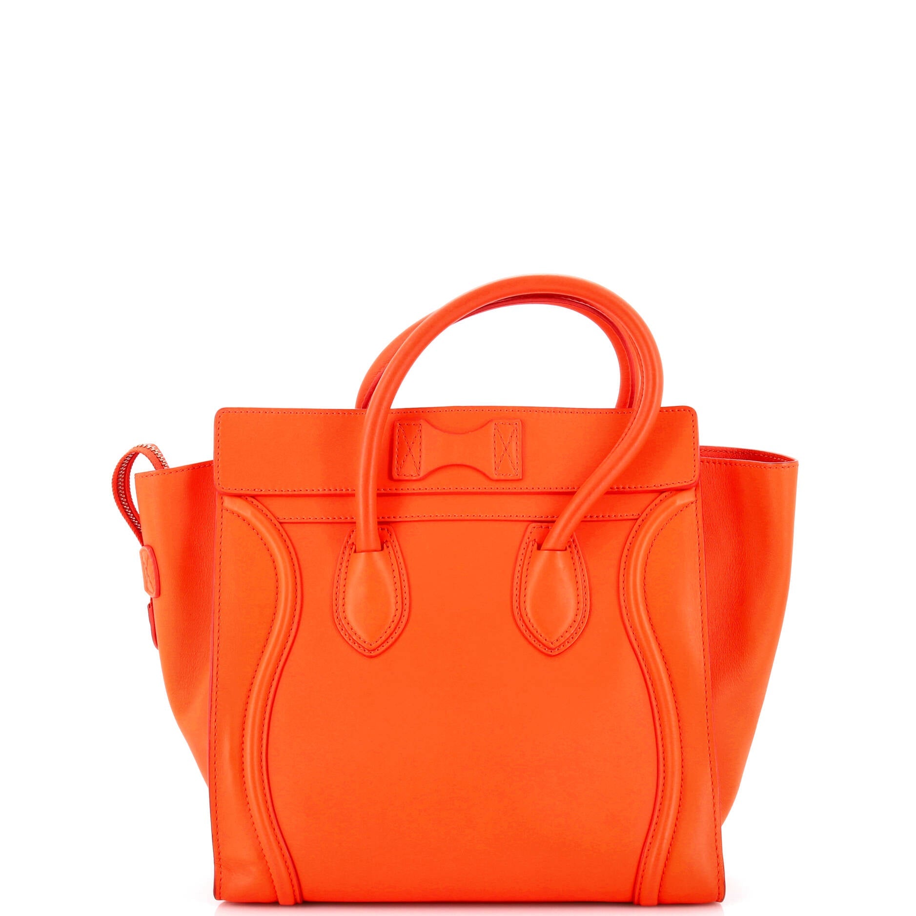 Luggage Bag Smooth Leather Mini