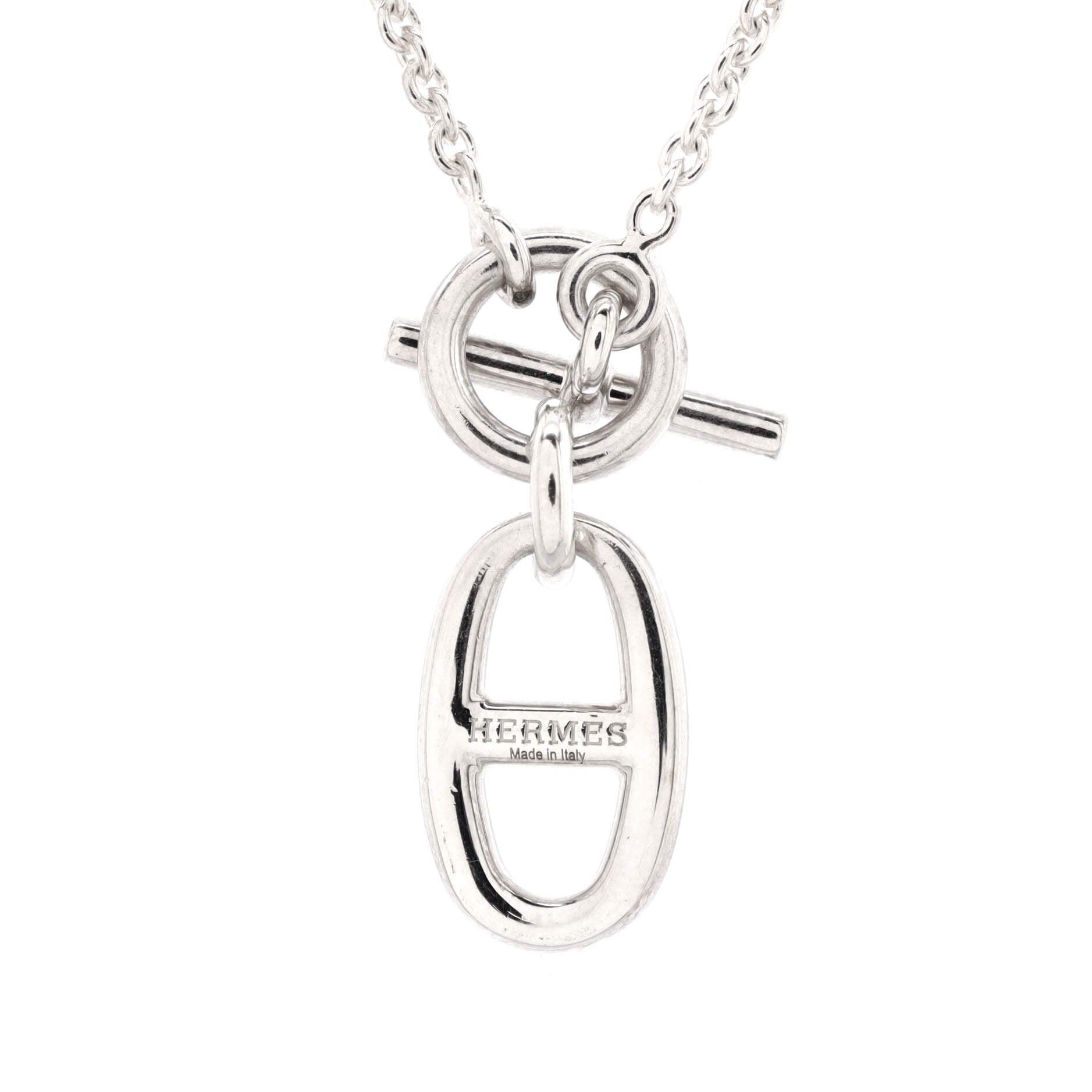 Chaine d'Ancre Pendant Necklace Sterling Silver