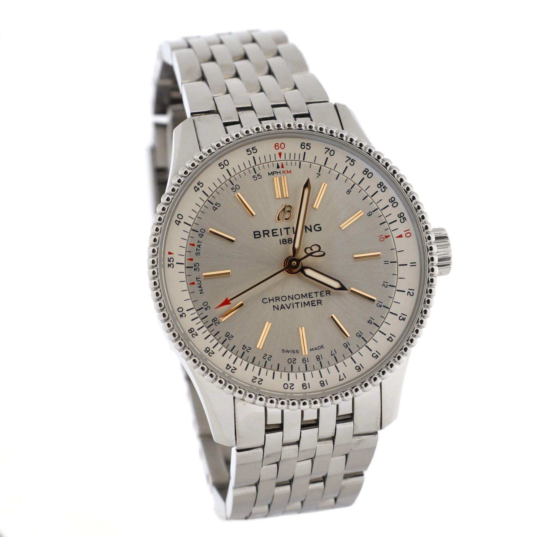 Navitimer Automatic Watch Stainless Steel 35