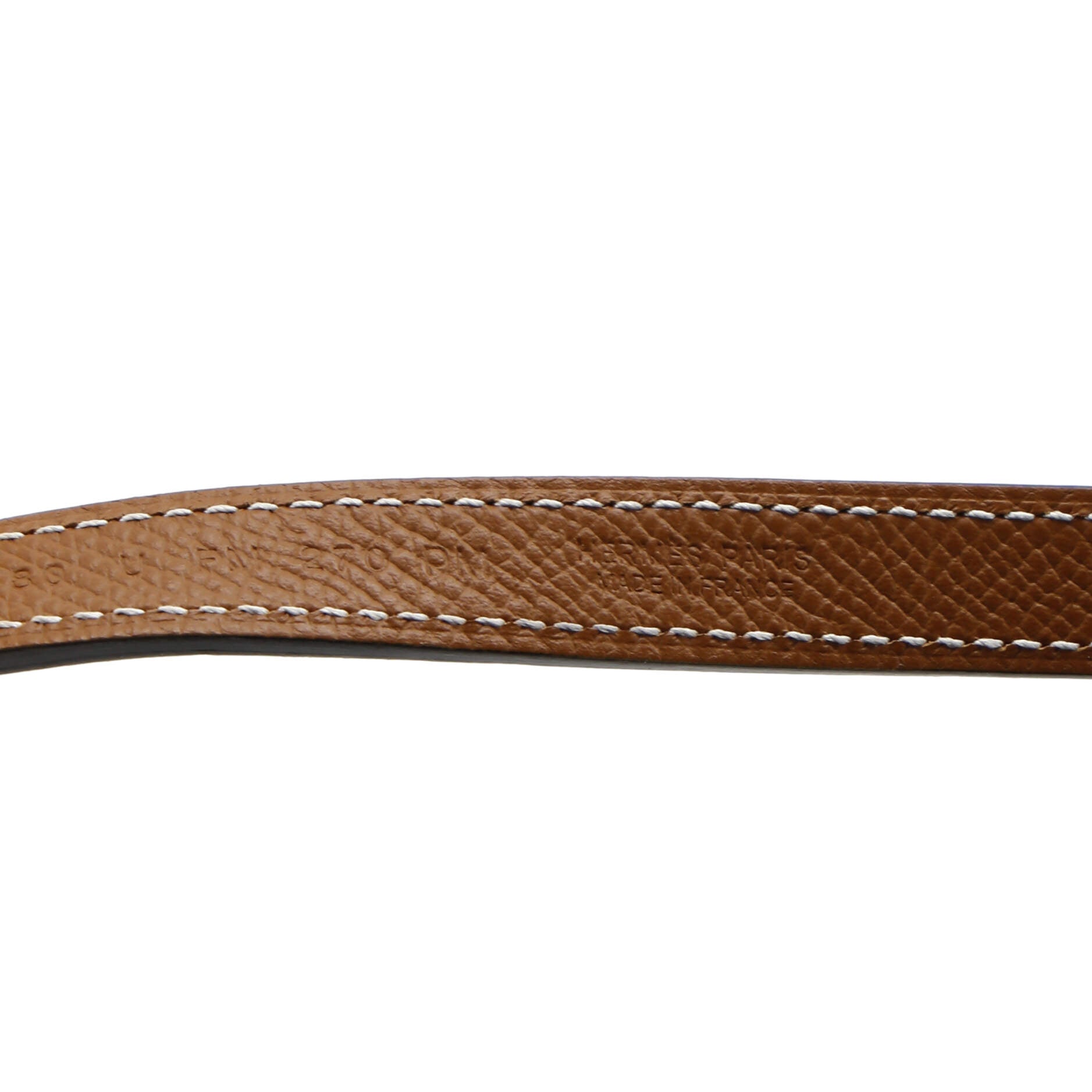 Lucky 15 Reversible Belt Leather Thin 80