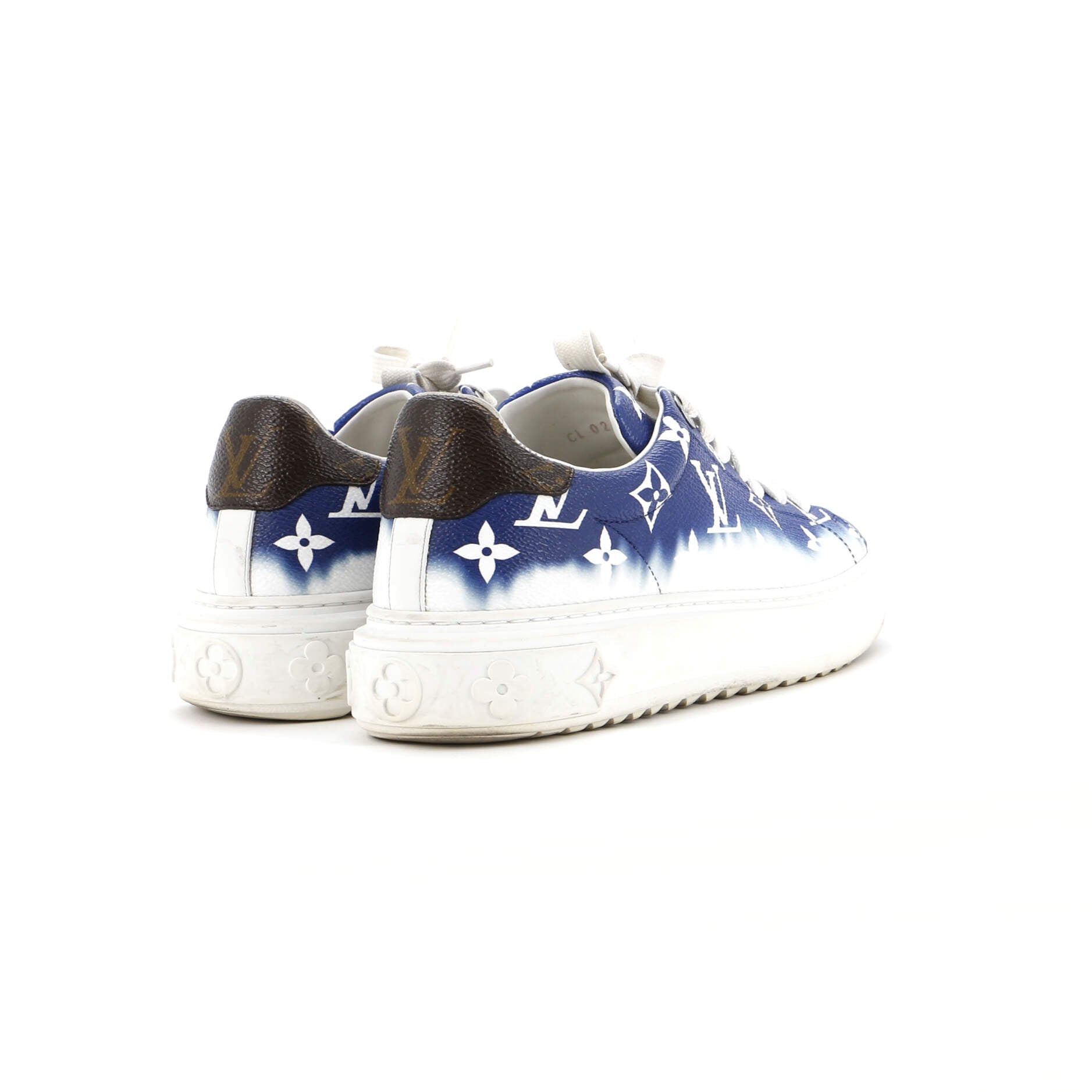 Women's Time Out Sneakers Escale Monogram Giant