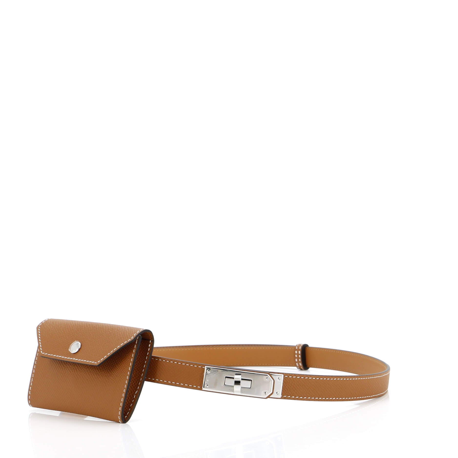 Kelly Pocket Belt Leather Thin 85