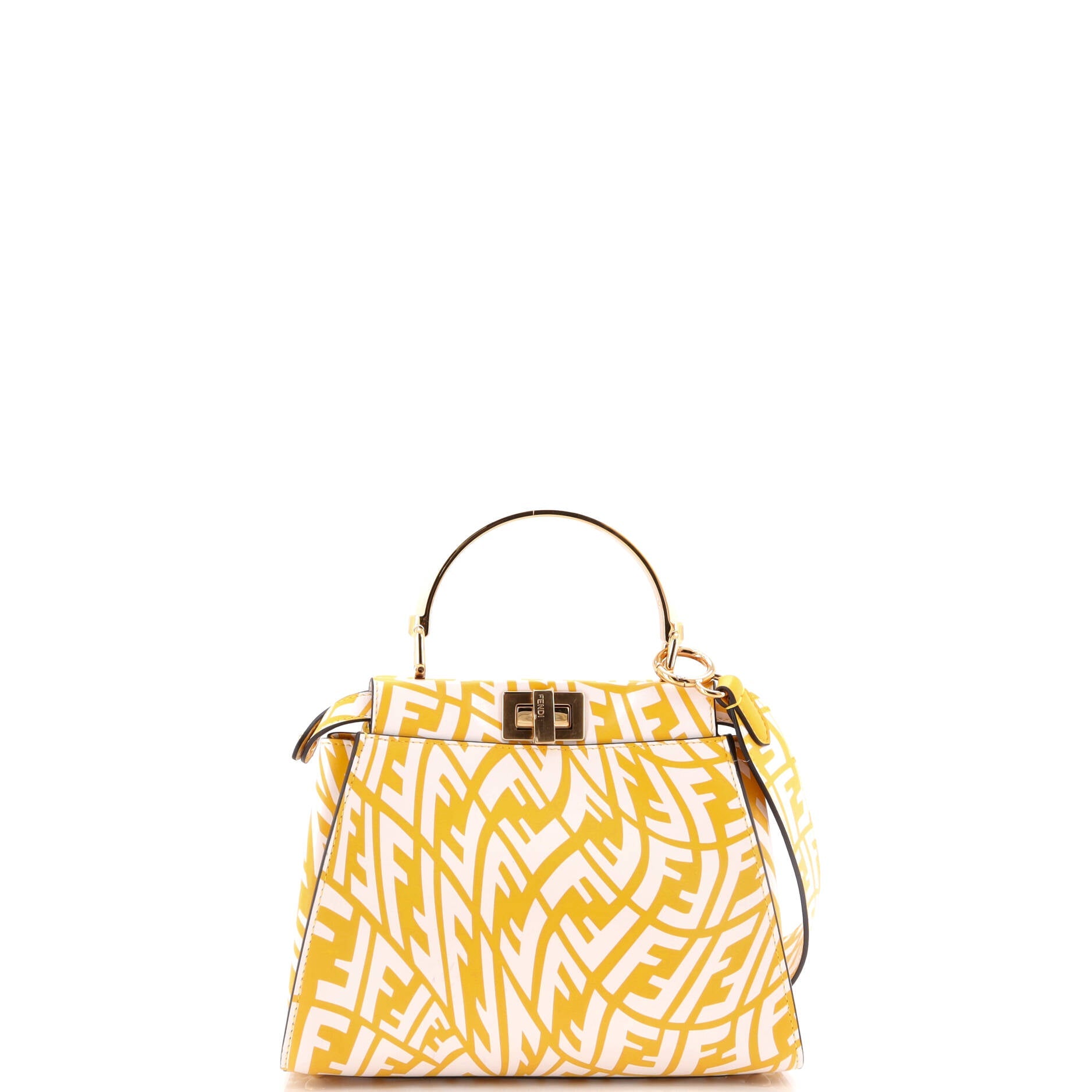 Peekaboo Bag Vertigo Zucca Leather Mini