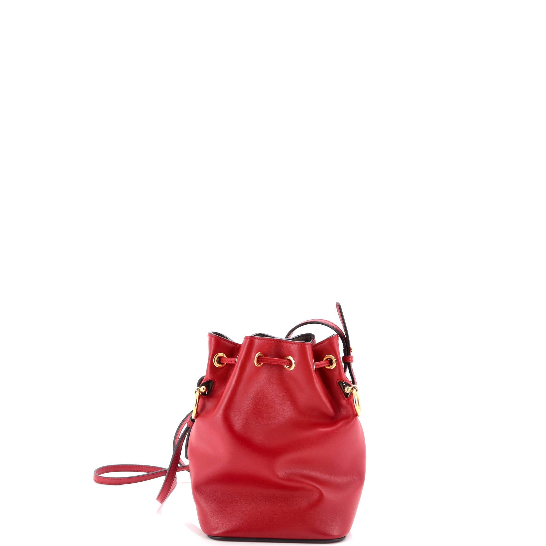 Monster Mon Tresor Bucket Bag Leather Mini