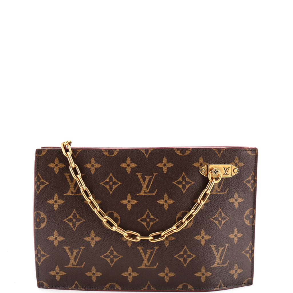 Louis Vuitton Legacy Chain Clutch Monogram Canvas