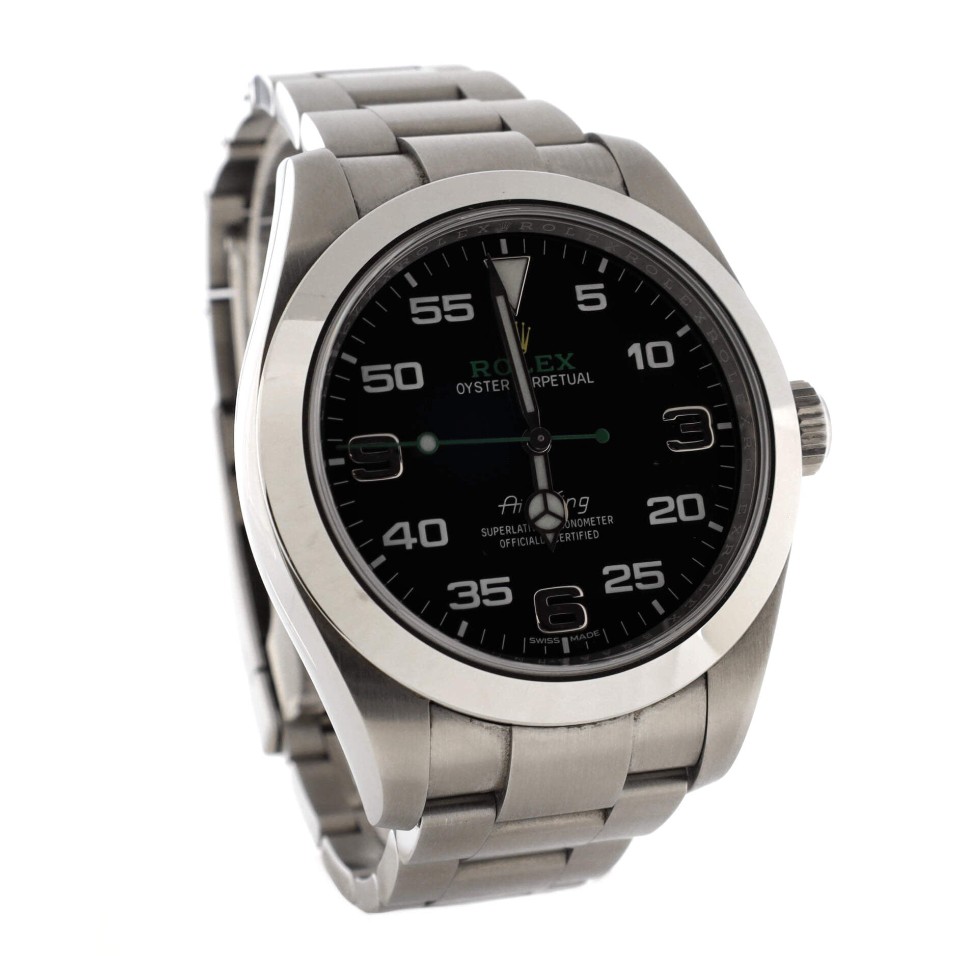 Oyster Perpetual Air King Chronometer Automatic Watch Stainless Steel 40
