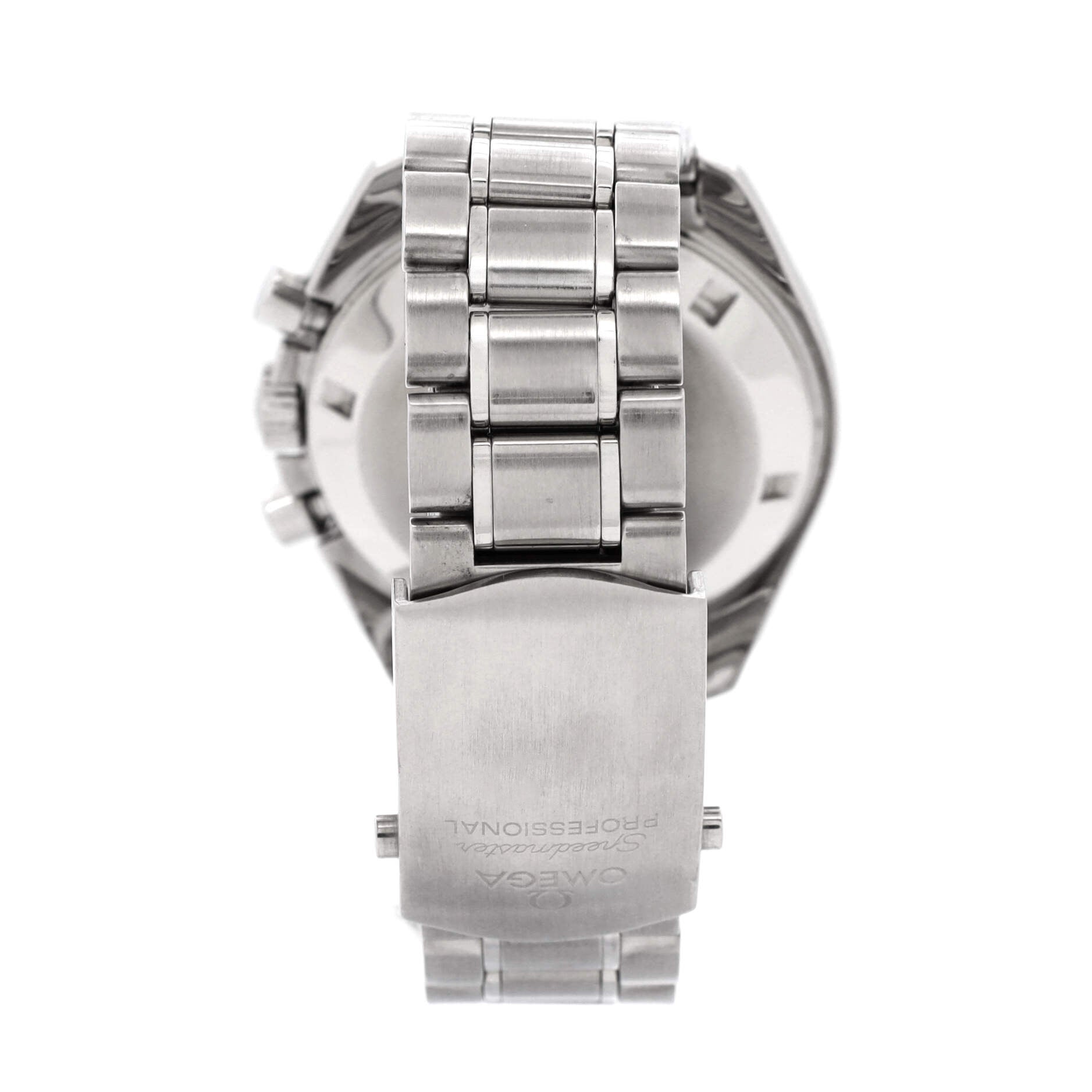 Speedmaster Broad Arrow Chronograph Manual Watch Stainless Steel 42
