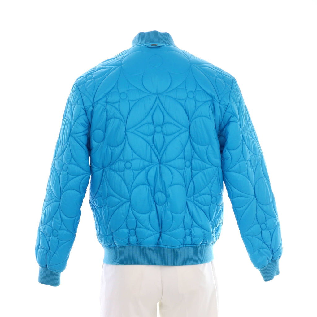 Men's LVSE Padded Monogram Flower Blouson Jacket Quilted Polyester