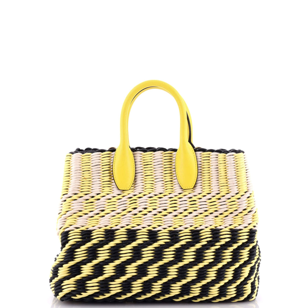 Studio Satchel Woven Cord Small