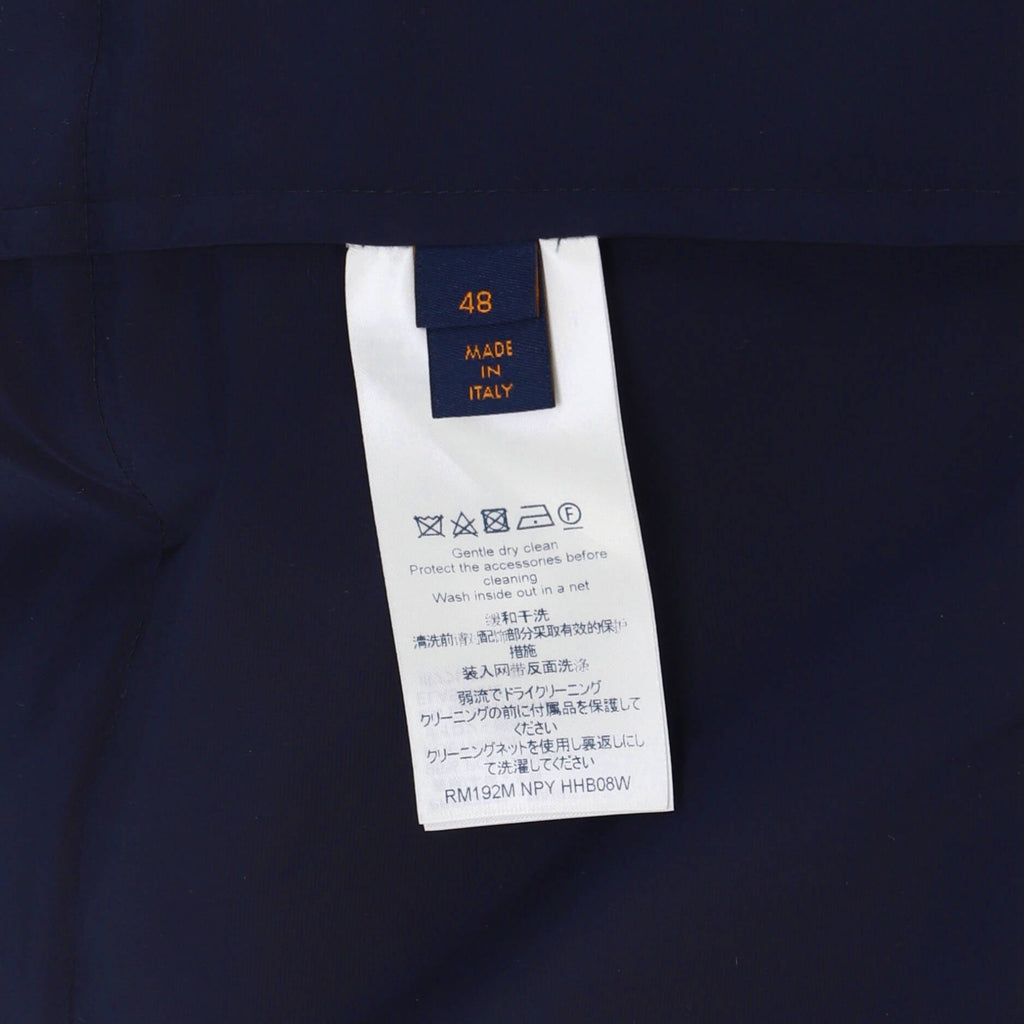 Men's Hooded Sling Bag Windbreaker Polyamide