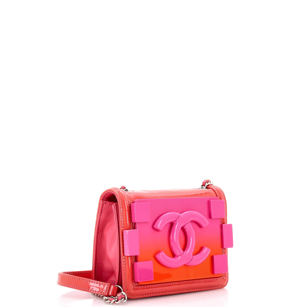 Boy Brick Flap Bag Patent and Plexiglass Mini