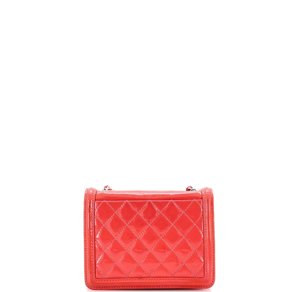 Boy Brick Flap Bag Patent and Plexiglass Mini