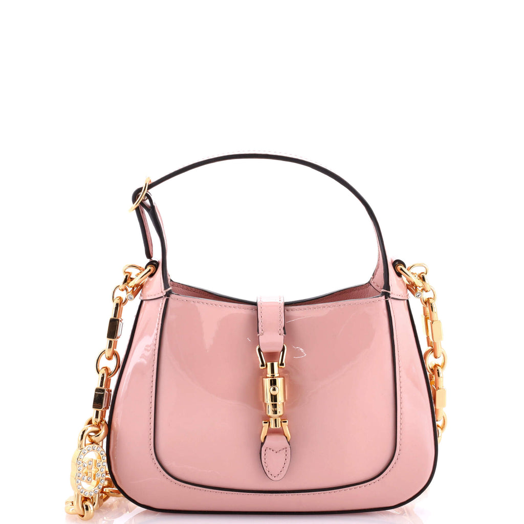 Jackie 1961 Chain Hobo Patent Mini