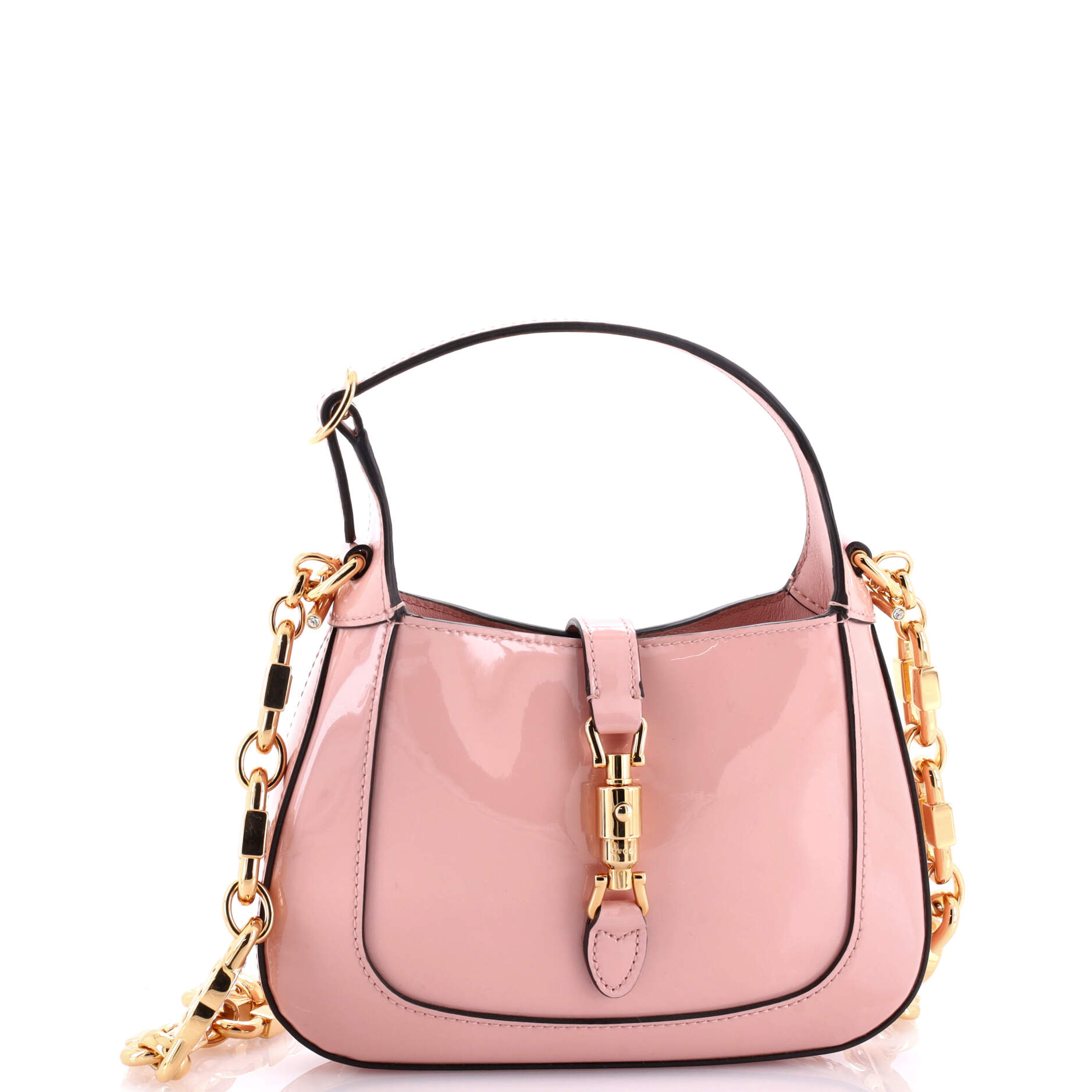 Jackie 1961 Chain Hobo Patent Mini