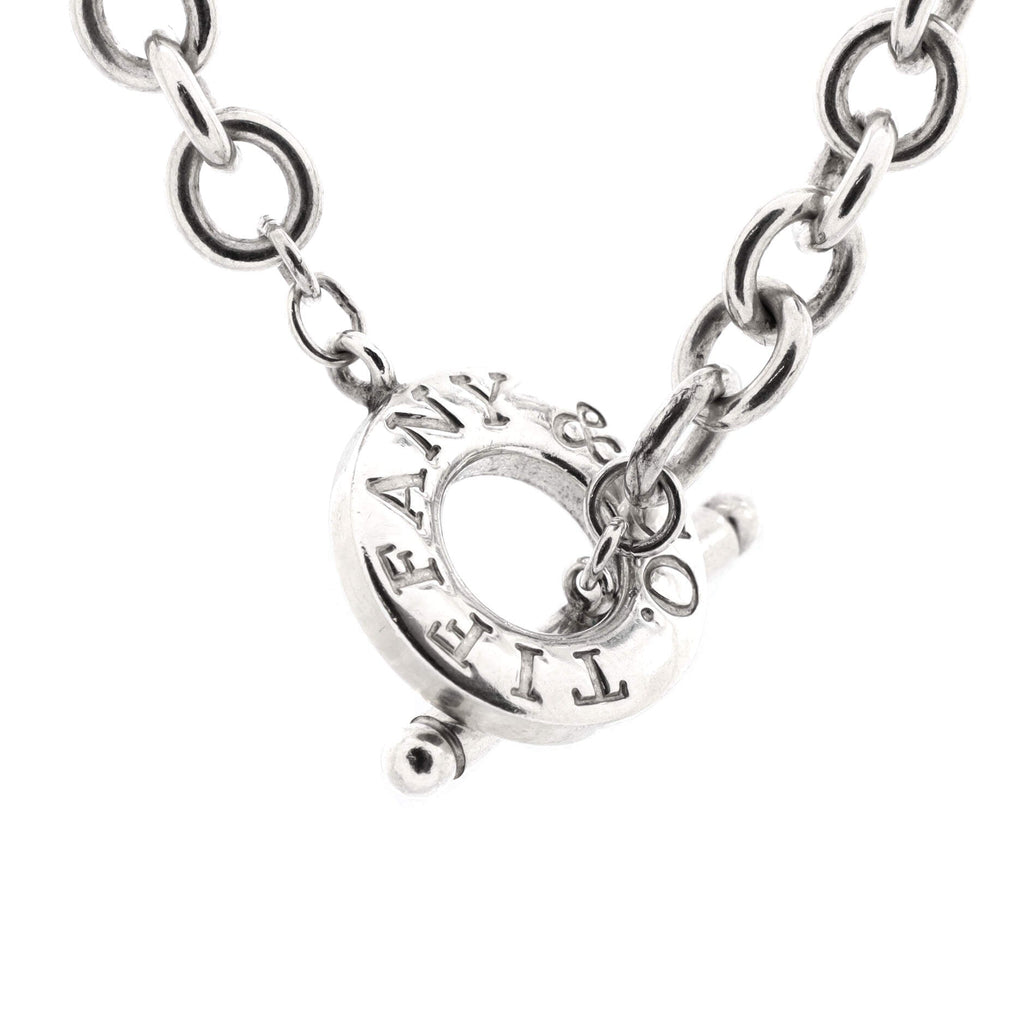 Toggle Choker Necklace Sterling Silver