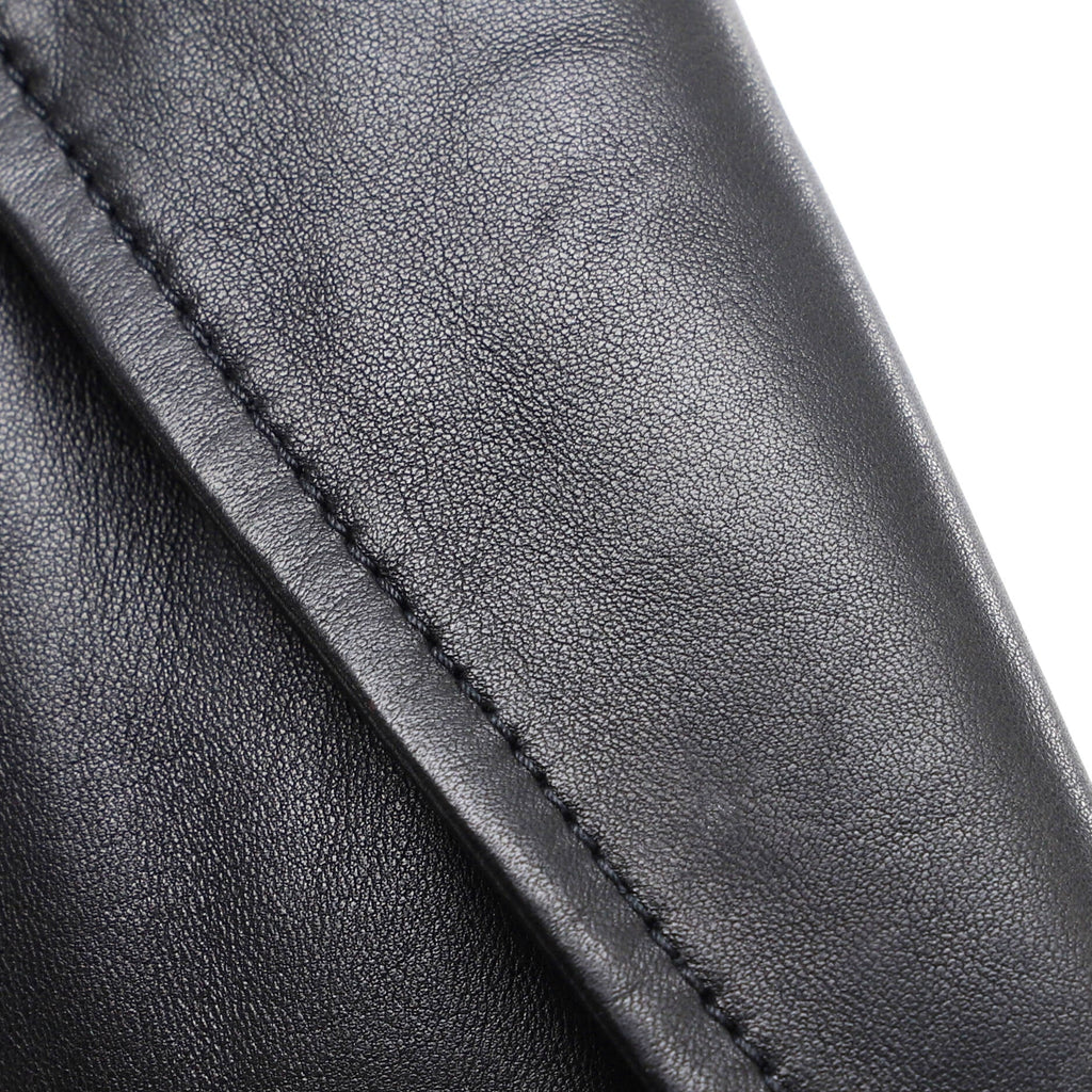 Women's Asymmetrical Peplum Biker Jacket Leather
