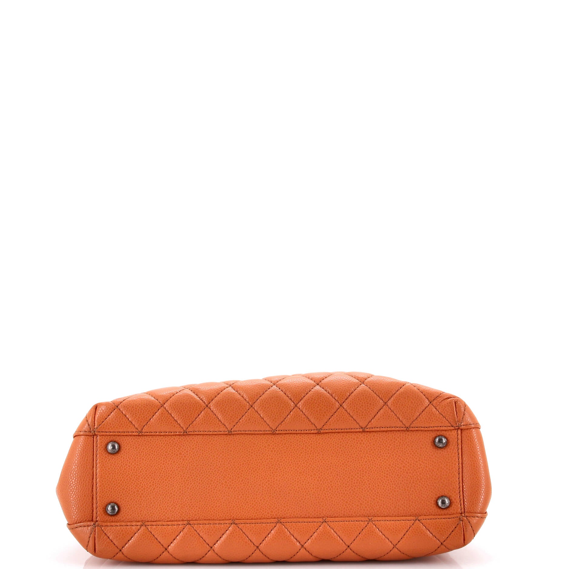 City Shopping Tote Quilted Caviar Small
