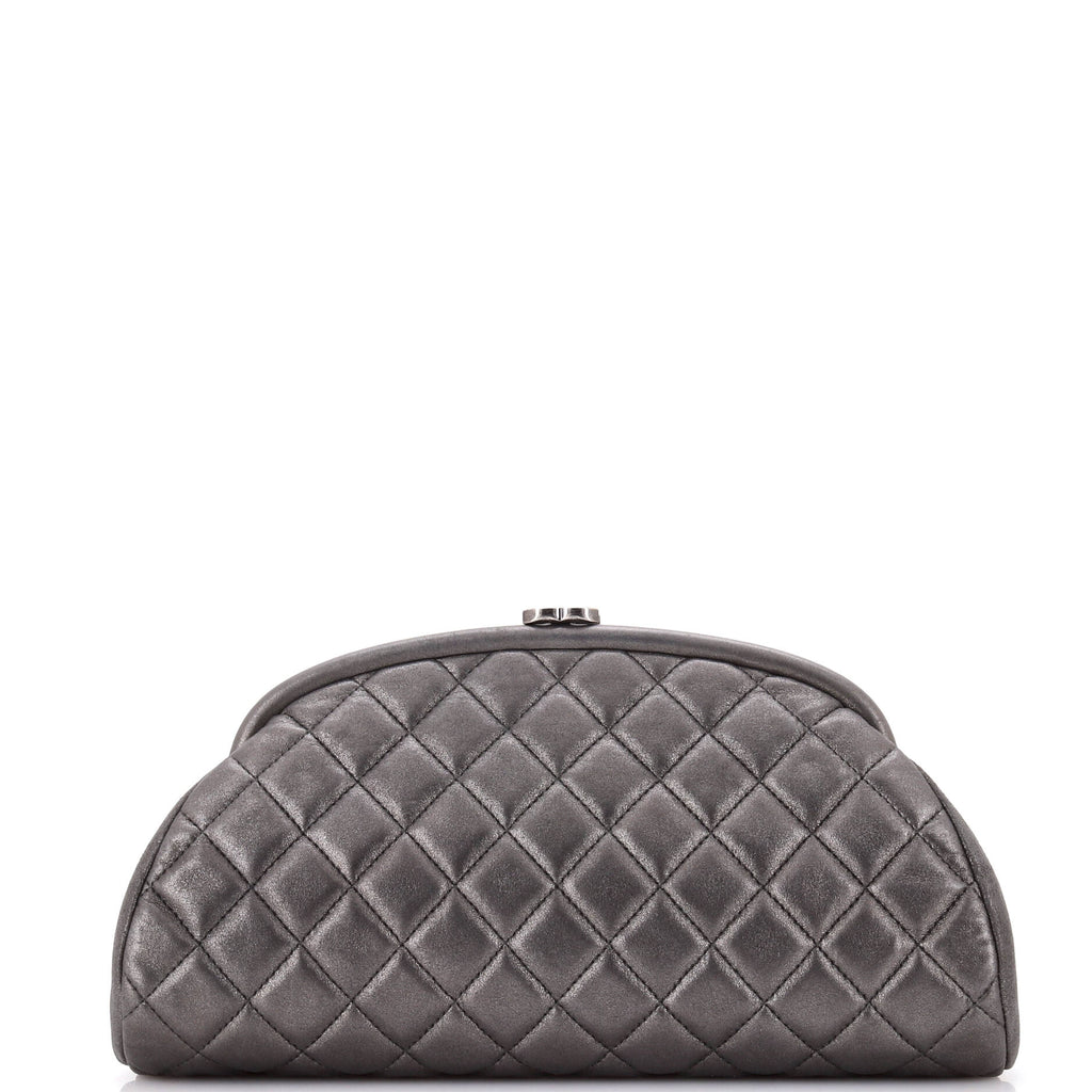 Timeless Clutch Quilted Nubuck