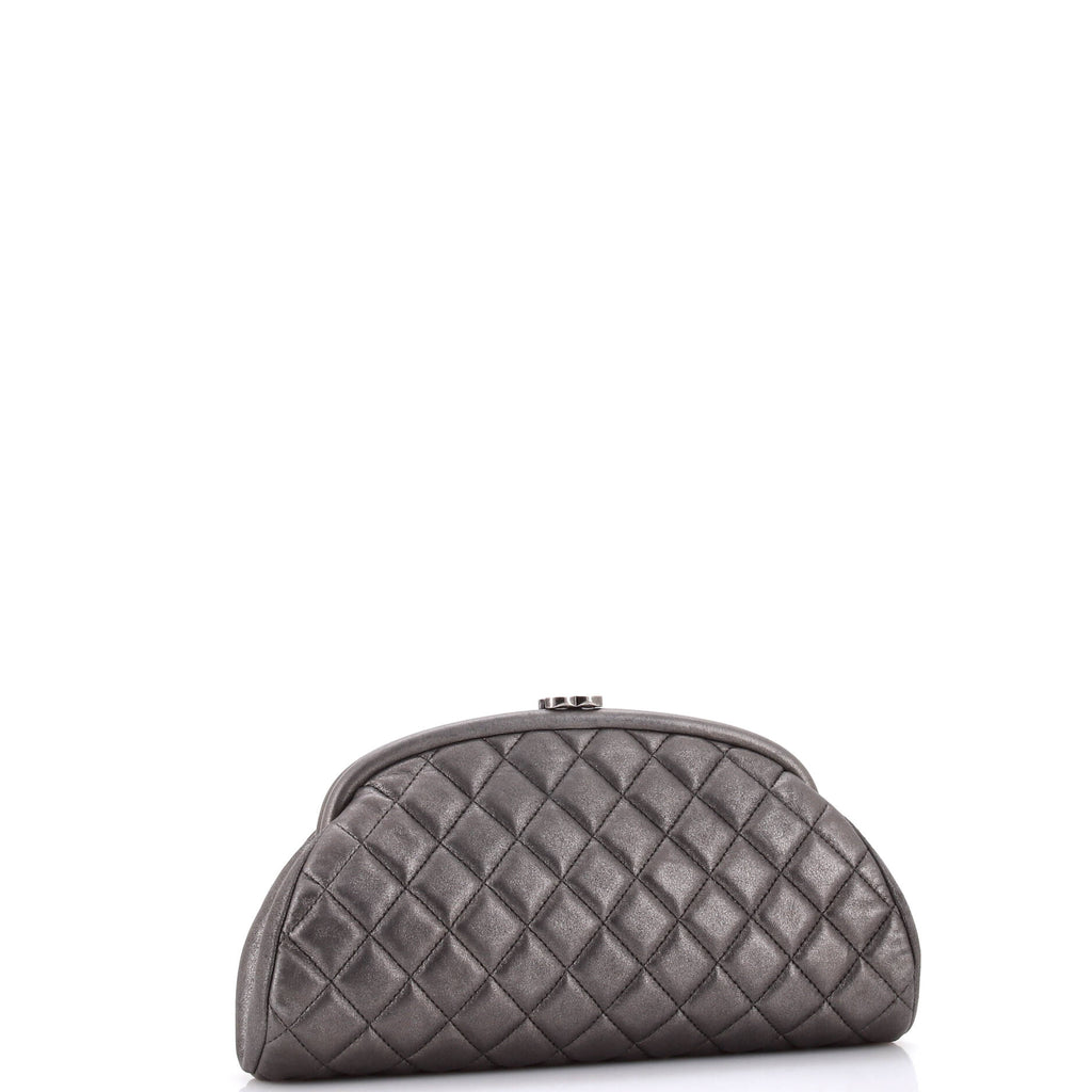 Timeless Clutch Quilted Nubuck