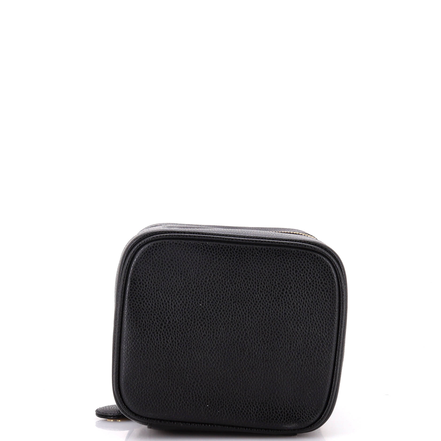 Vintage Timeless Cosmetic Case Caviar Tall