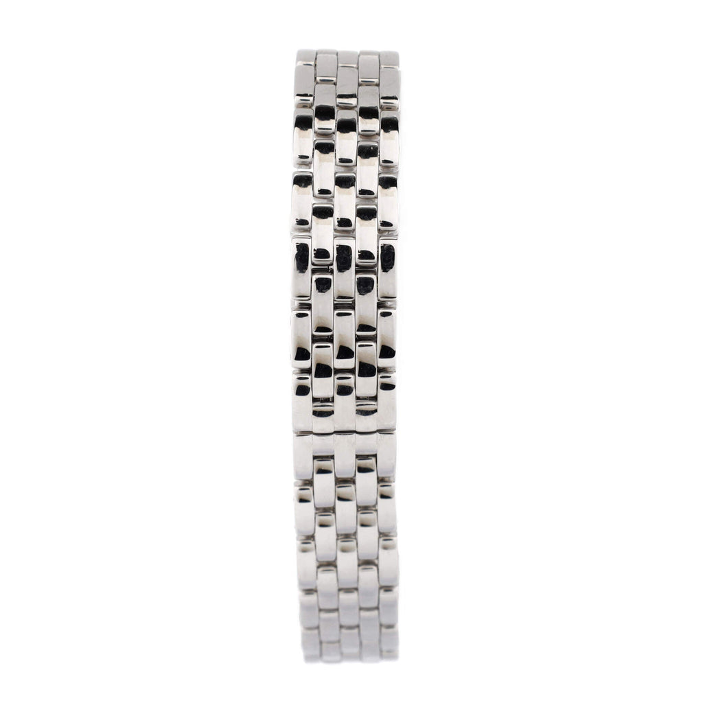 Panthere de Cartier Quartz Watch White Gold with Diamond Bezel and Lugs 17