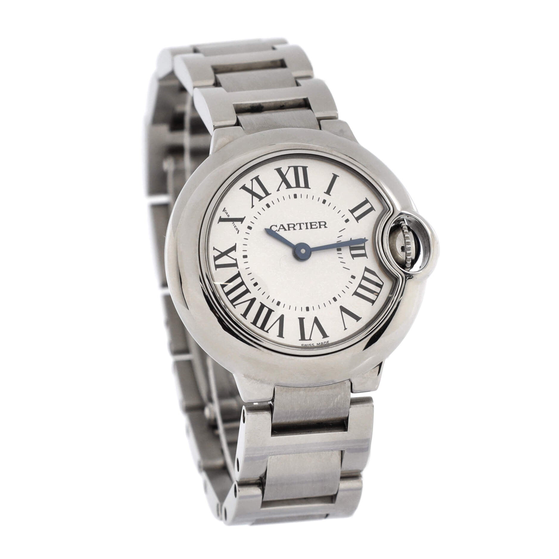 Ballon Bleu de Cartier Quartz Watch Stainless Steel 28