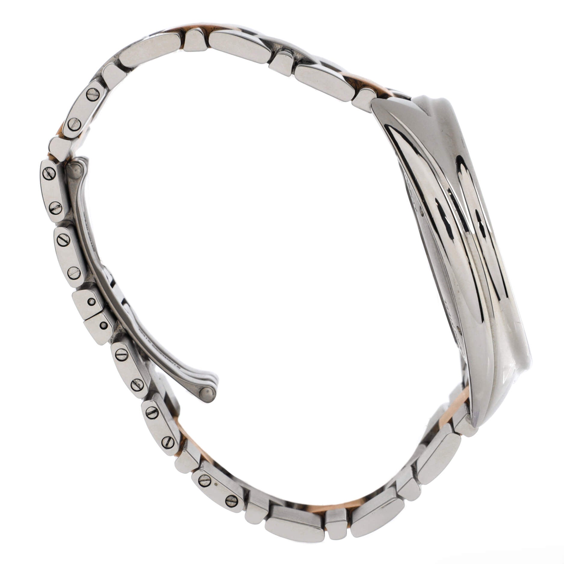 Cle de Cartier Automatic Watch Stainless Steel and Rose Gold 40