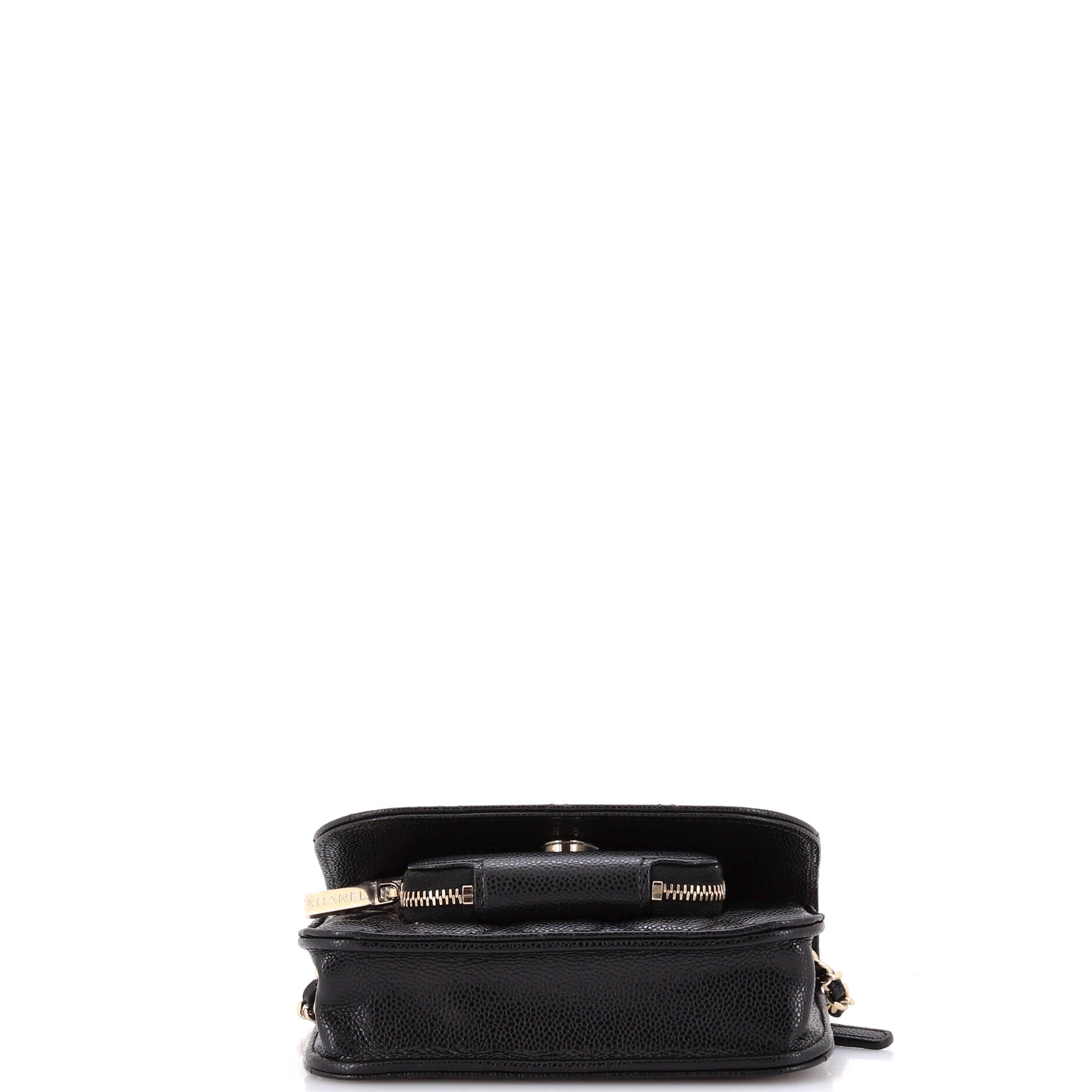 Business Affinity Flap Bag Quilted Caviar Mini