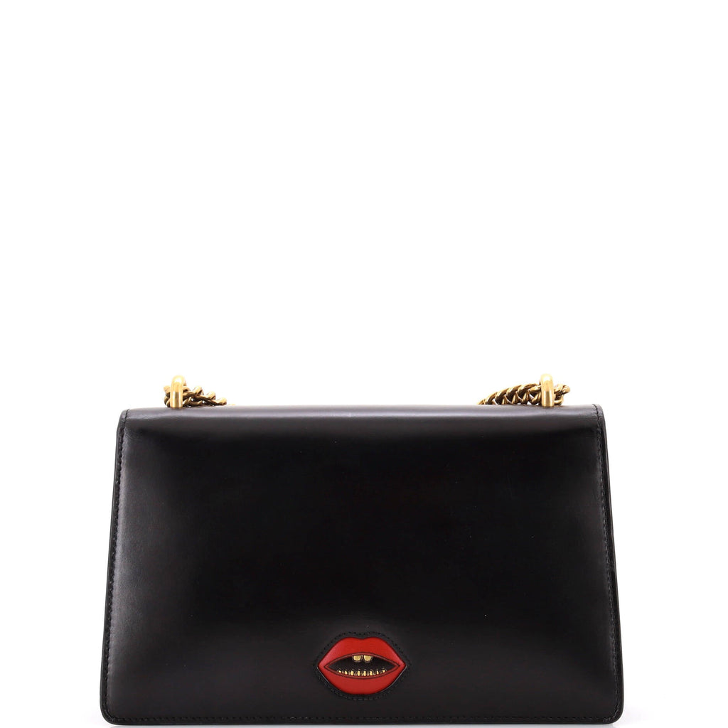 Marmont Chain Shoulder Bag Patchwork Leather Medium