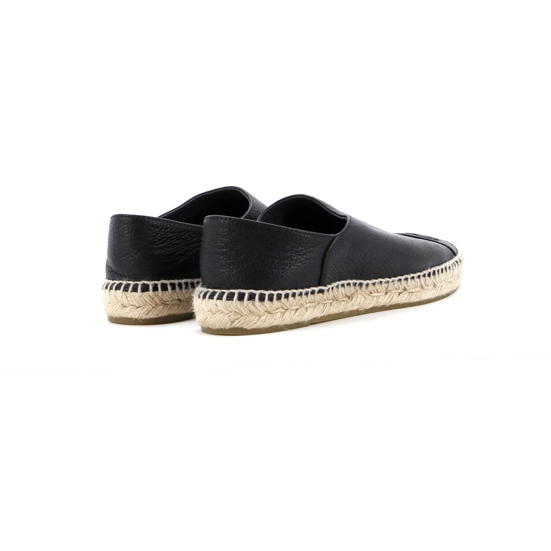 Women's CC Cap Toe Espadrilles Leather