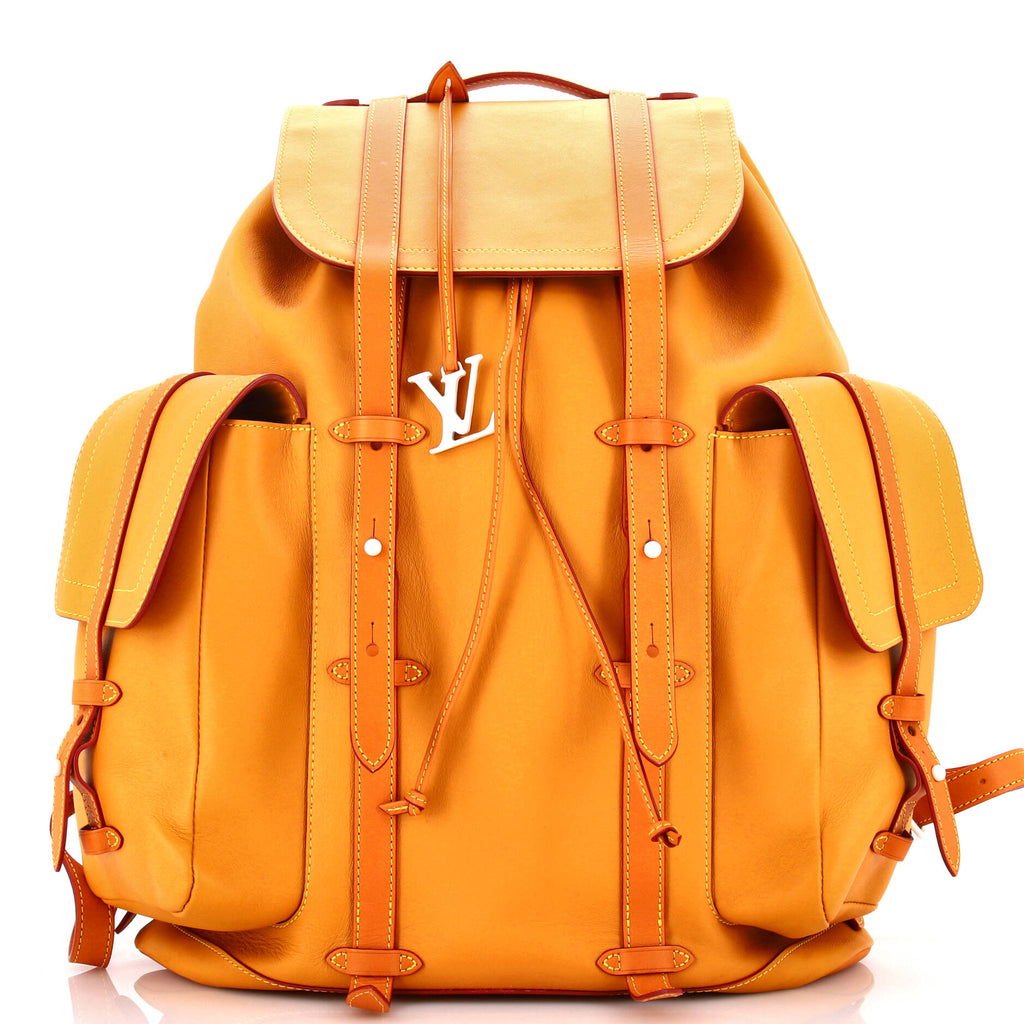 Louis Vuitton Christopher Backpack Vachetta Leather GM