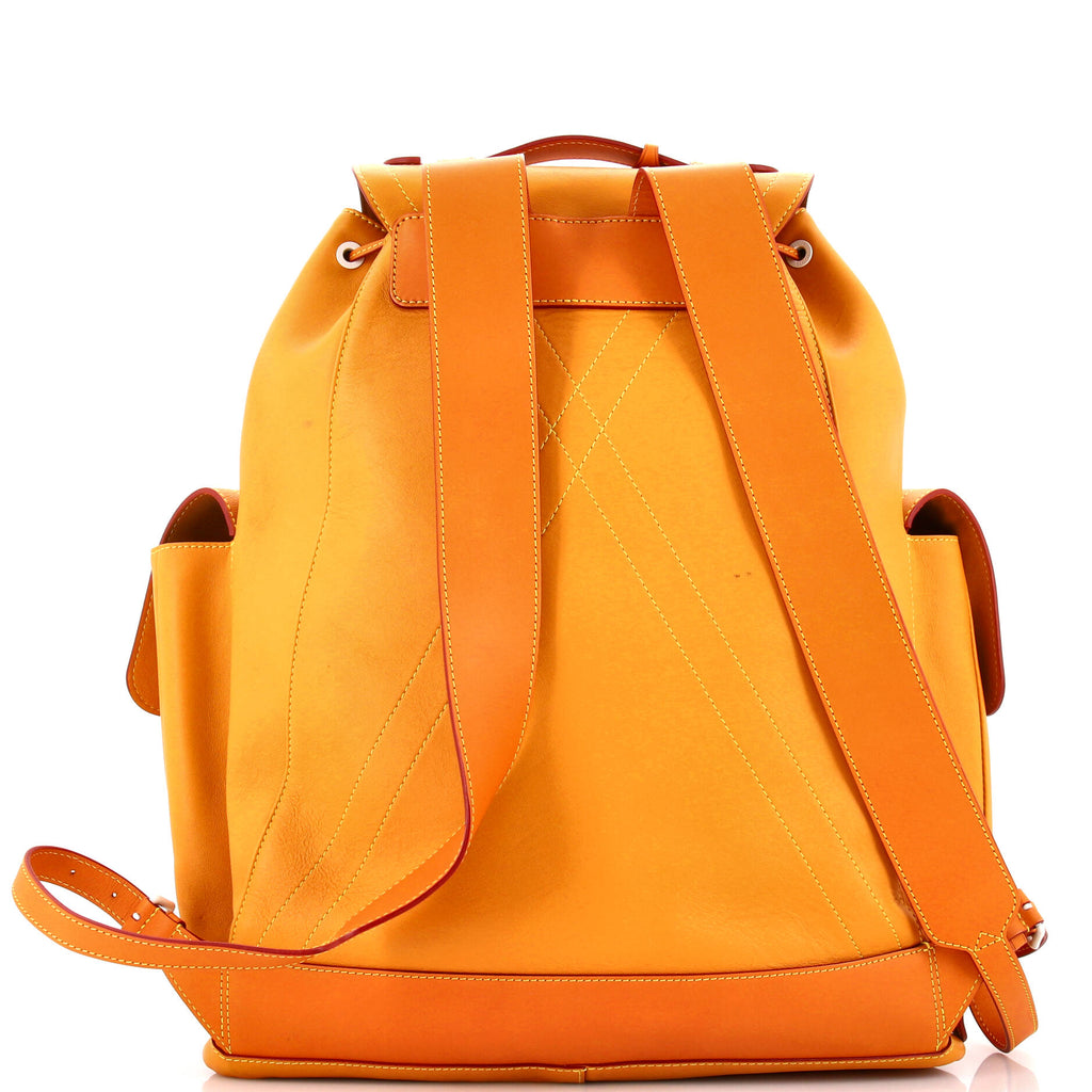 Louis Vuitton Christopher Backpack Vachetta Leather GM