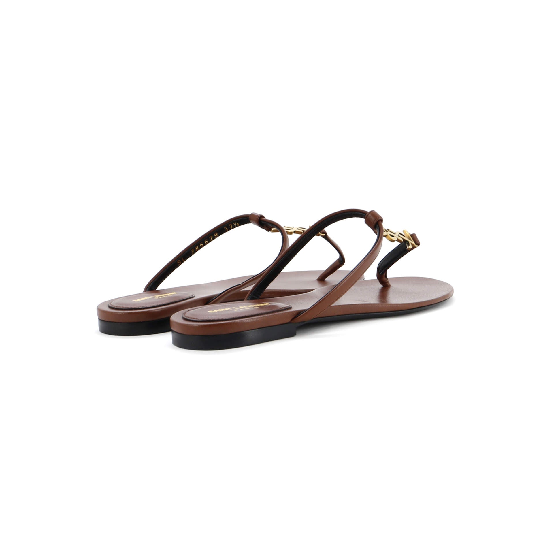 Women's Cassandra Thong Flat Sandals Leather