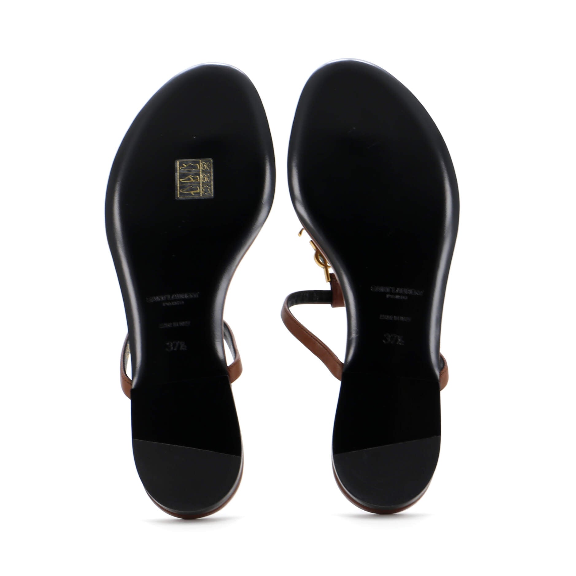Women's Cassandra Thong Flat Sandals Leather