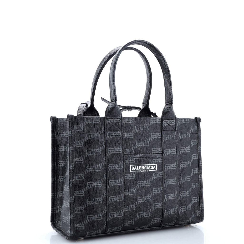Hardware Tote BB Monogram Coated Canvas Small