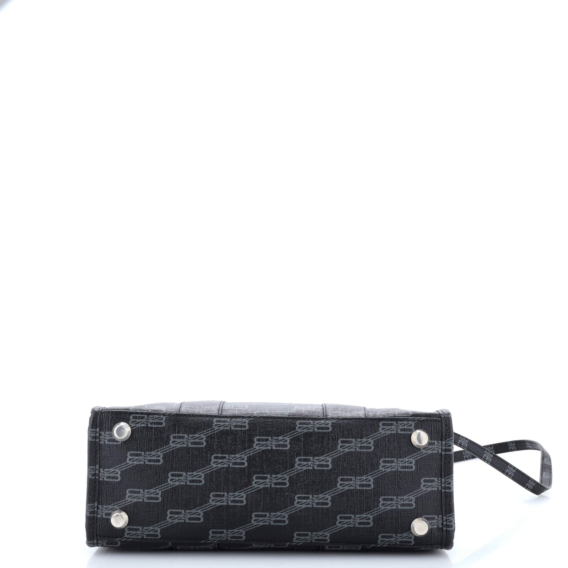 Hardware Tote BB Monogram Coated Canvas Small