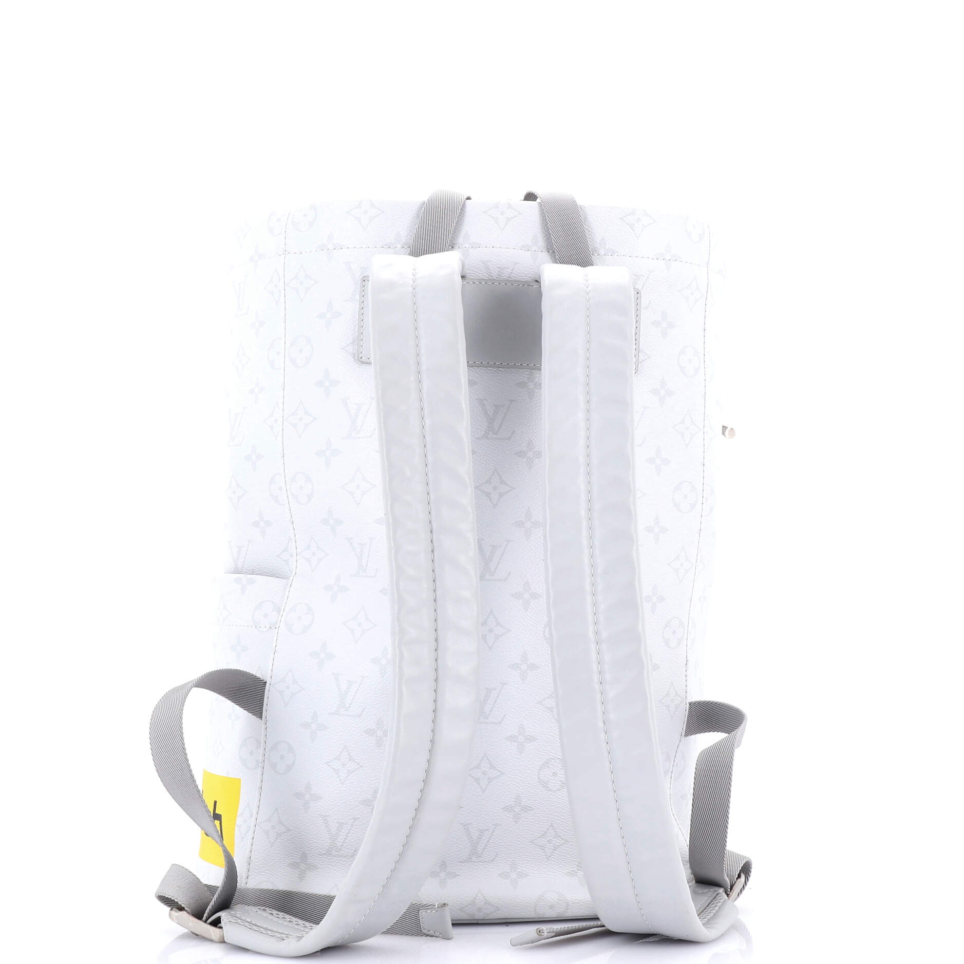 Louis Vuitton Chalk Backpack Limited Edition Logo Story Monogram Canvas