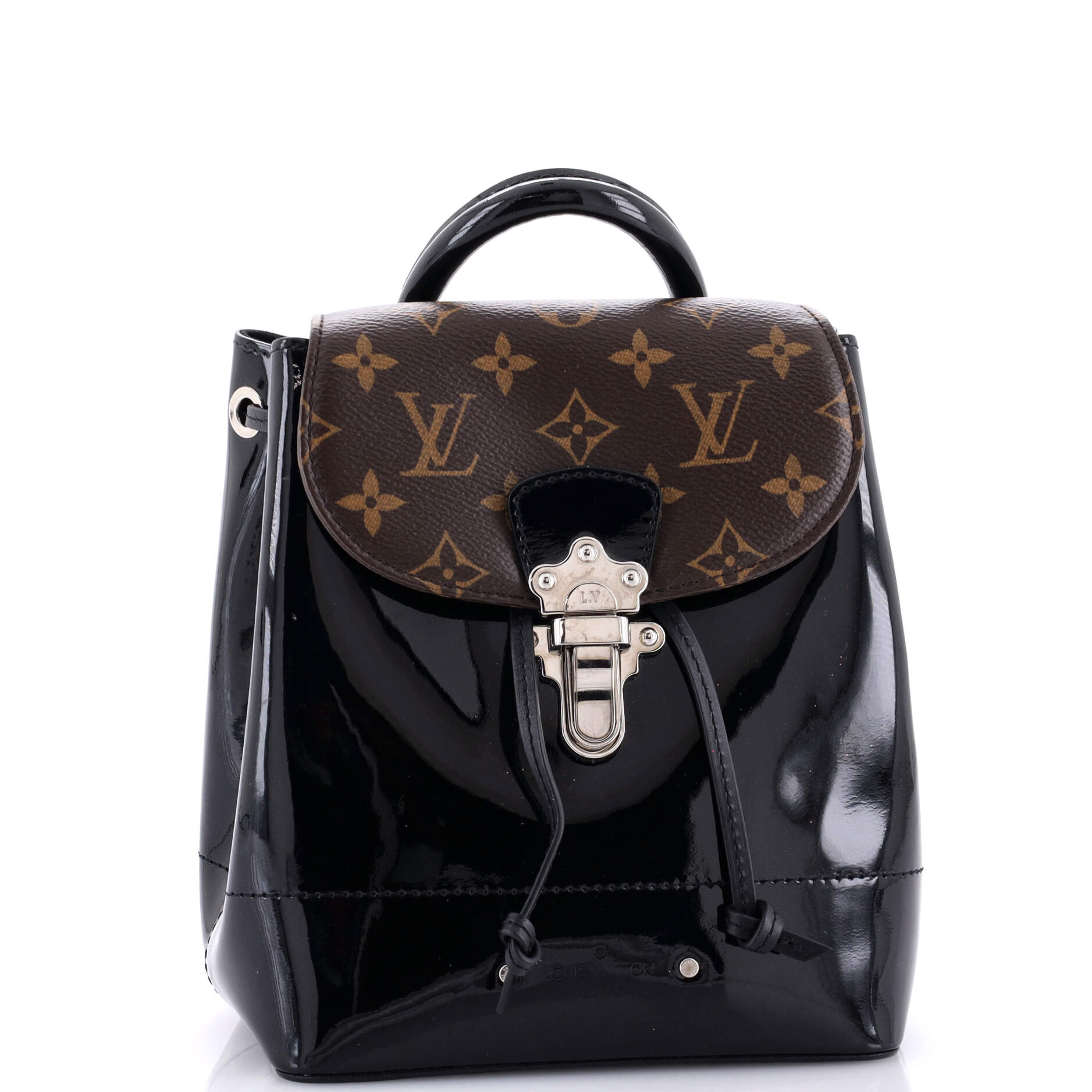 Louis Vuitton Hot Springs Backpack Vernis with Monogram Canvas