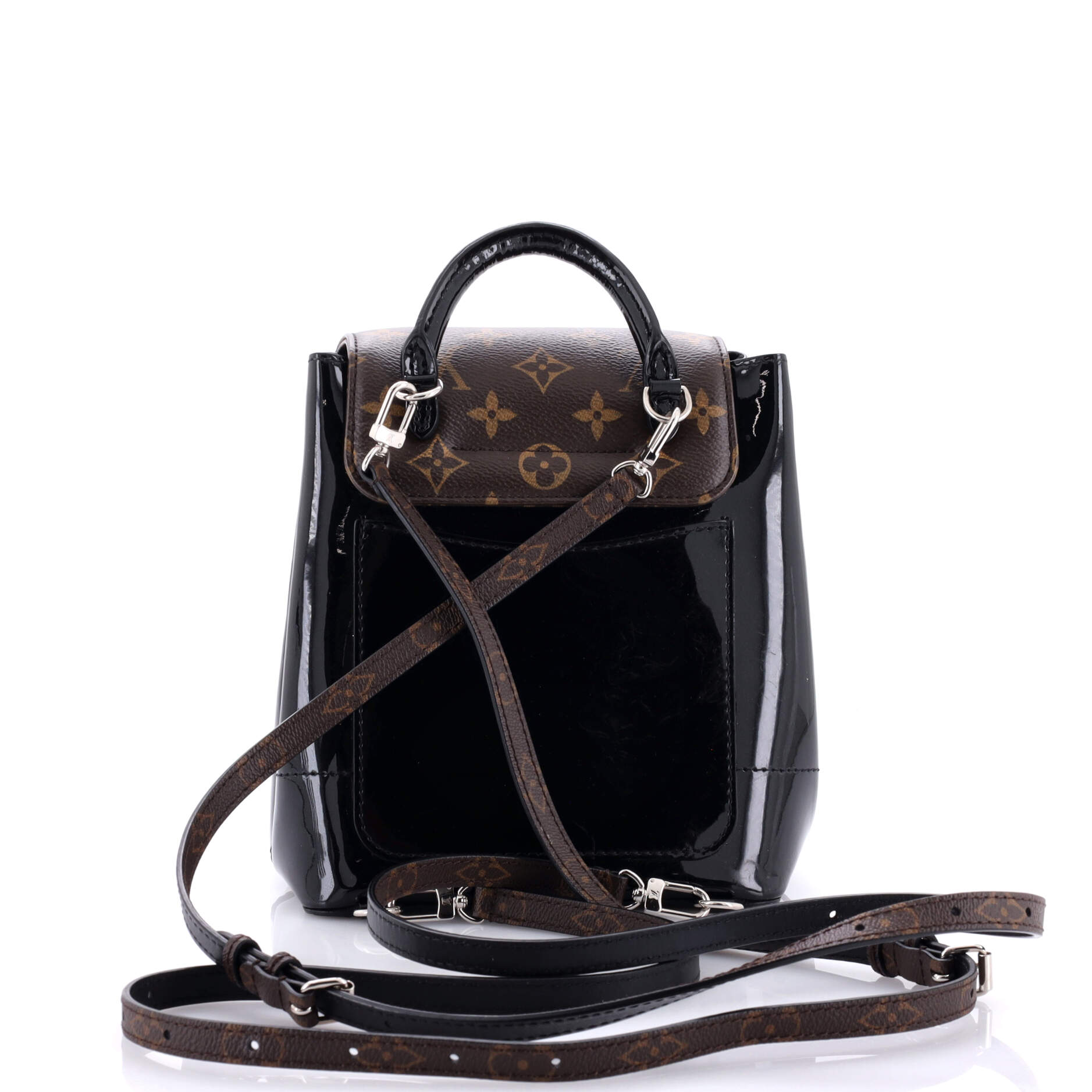 Louis Vuitton Hot Springs Backpack Vernis with Monogram Canvas