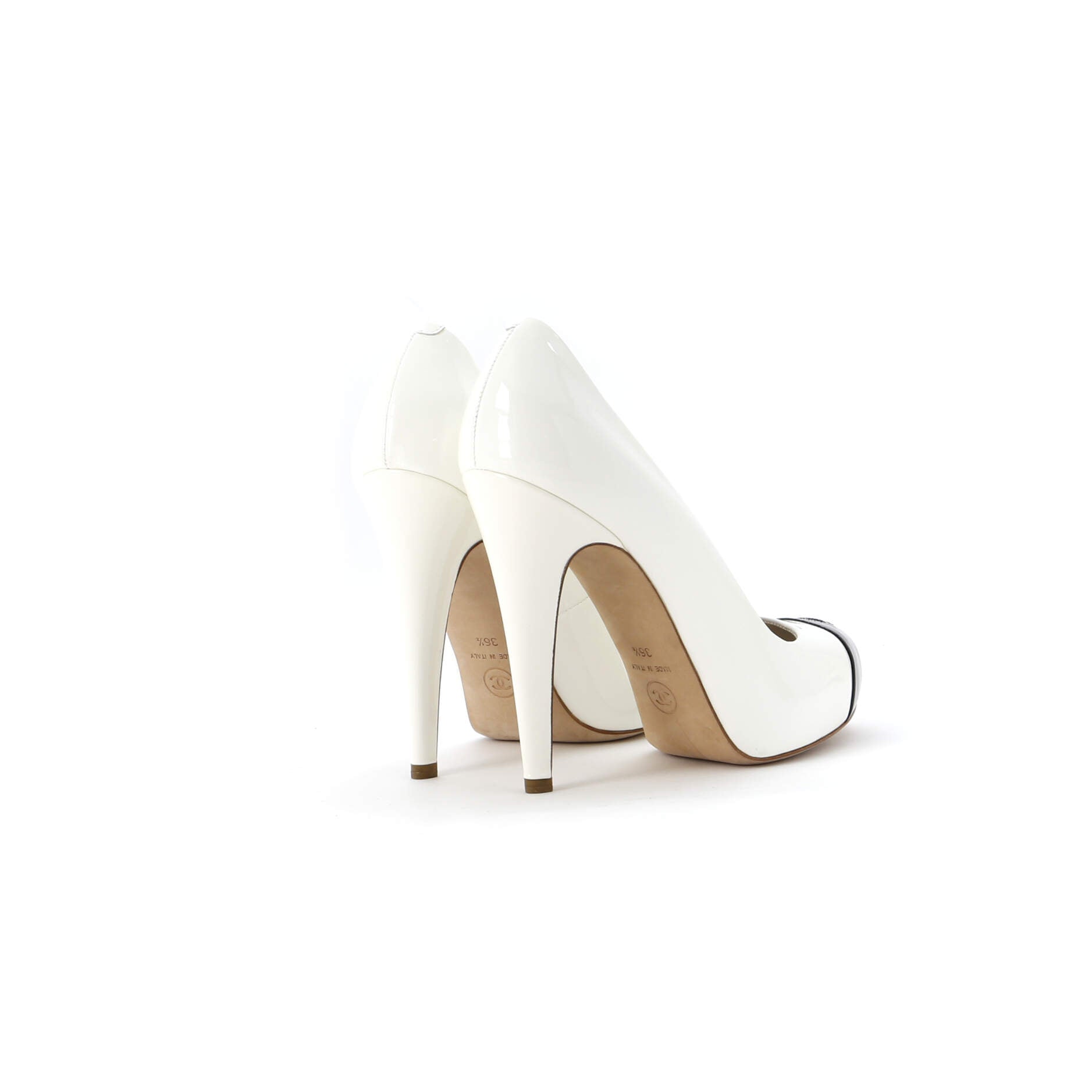Women's Cap Toe Pumps Patent