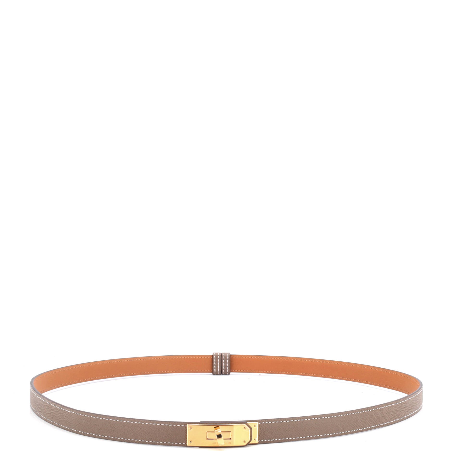 Kelly Belt Leather Thin 85