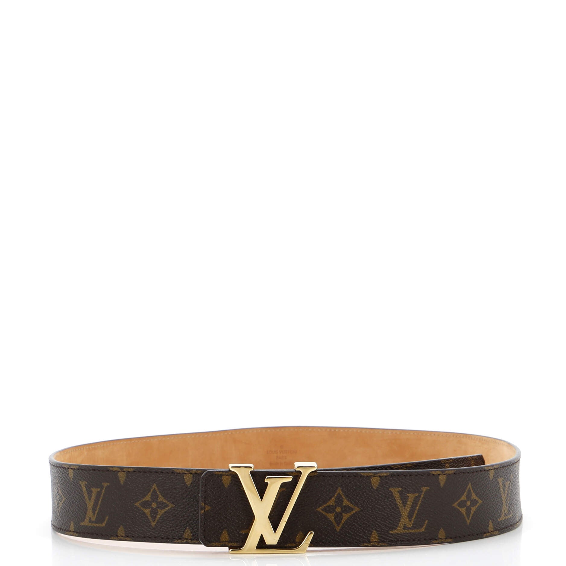 LV Initiales Belt Monogram Canvas Wide 95
